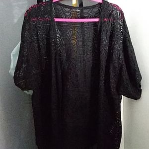 Cute Black lace Bolero cover up brand new